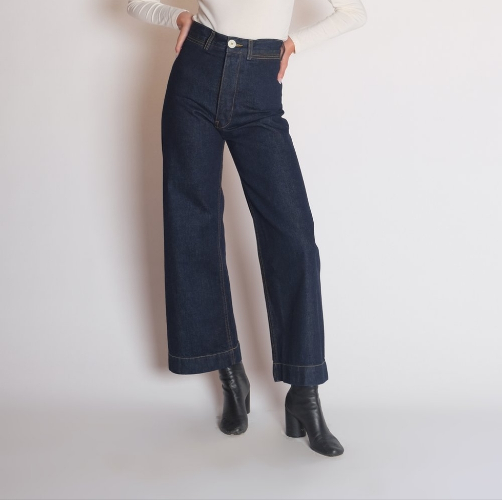 Jesse Kamm Sailor Pants Dark Denim 8